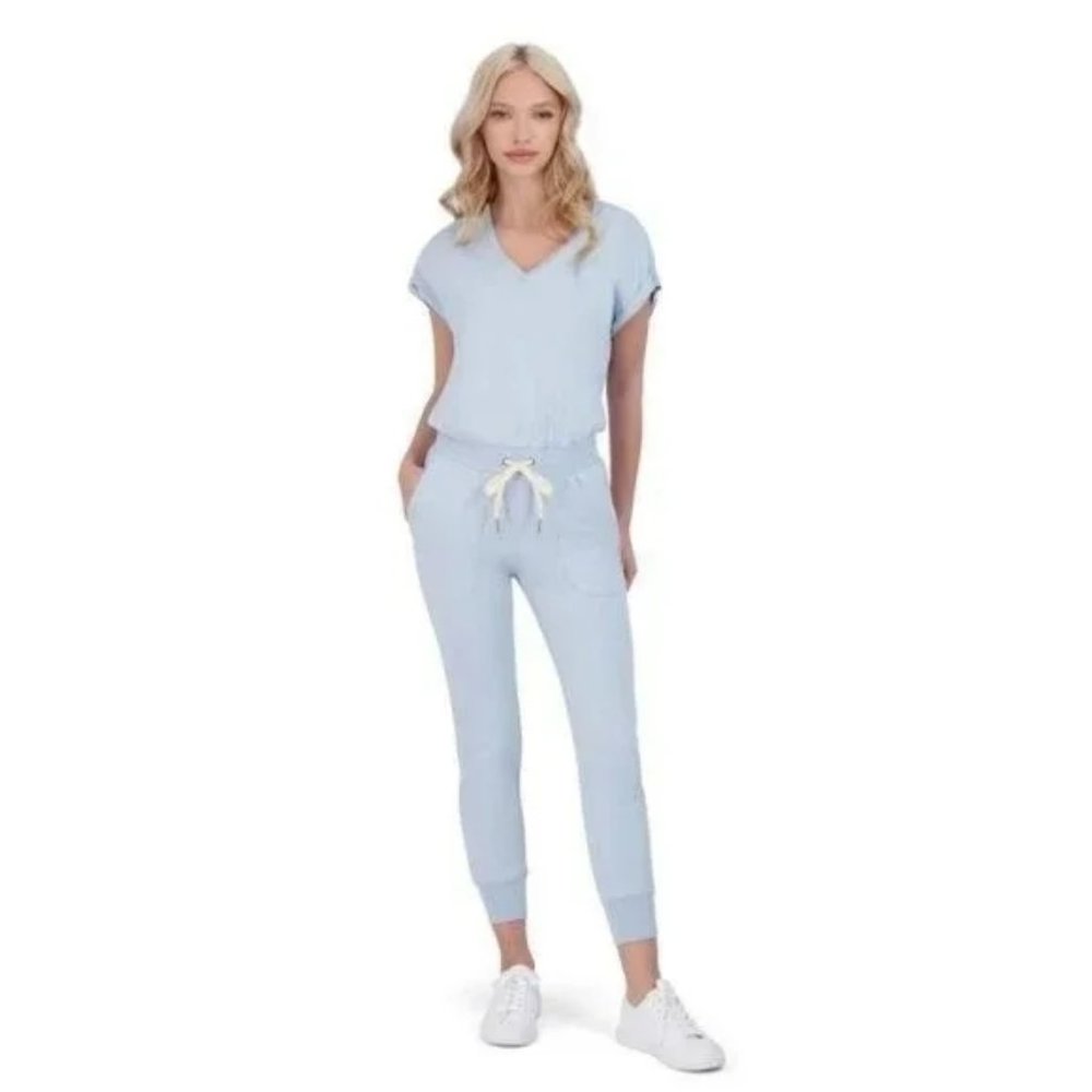 n:PHILANTHROPY Lawes Blue Lounge Casual Jumpsuit Size M